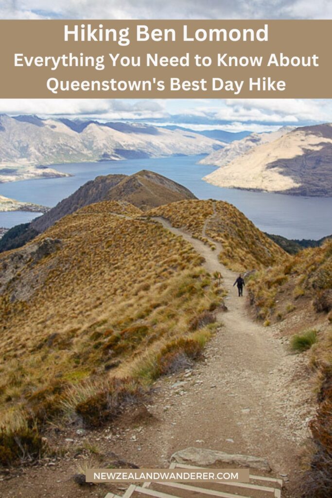 Pinterest cover for hiking ben lomond