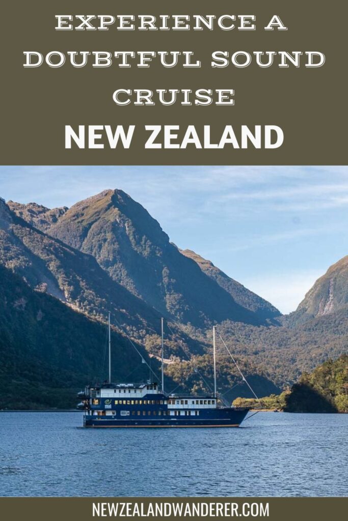 pinterest cover Doubtful Sound cruise