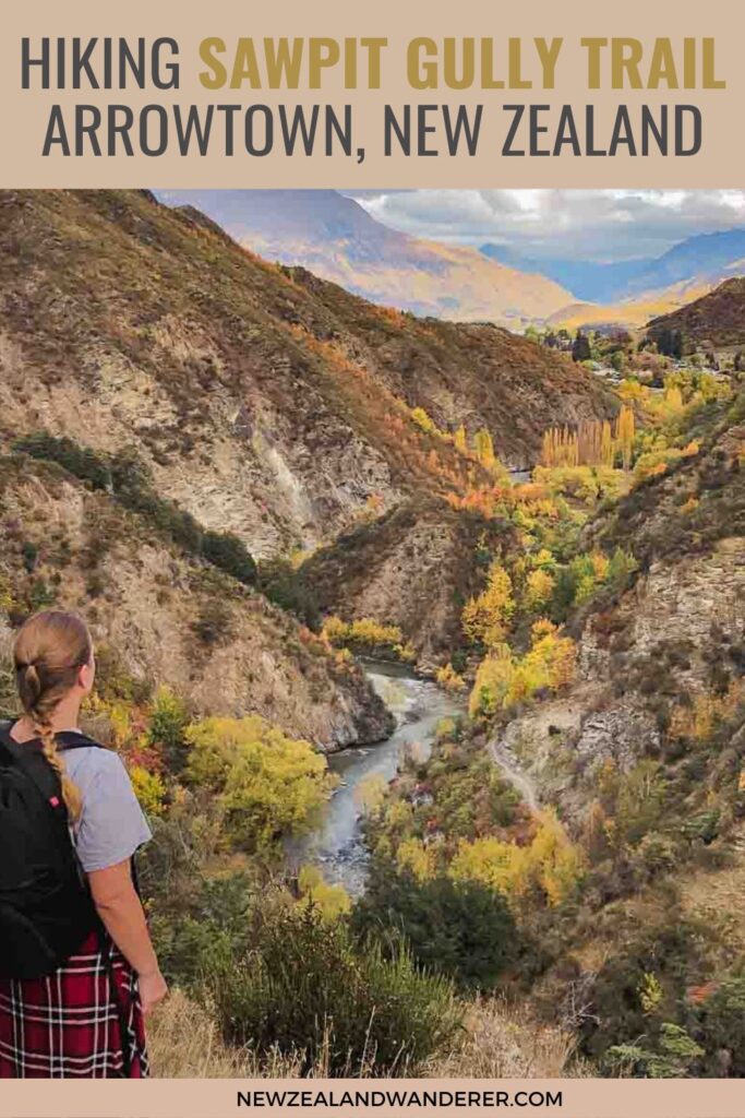 pinterest cover for hiking sawpit gully trail